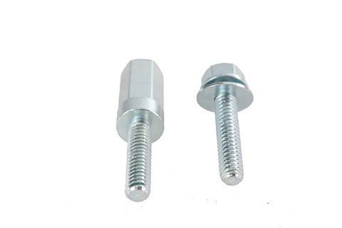 M8 Lower Rocker Cover Screw Standard Set Zinc Plated - V-Twin Mfg.