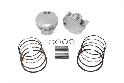 93.4 inch Big Bore Flat Top Piston Kit Standard - V-Twin Mfg.