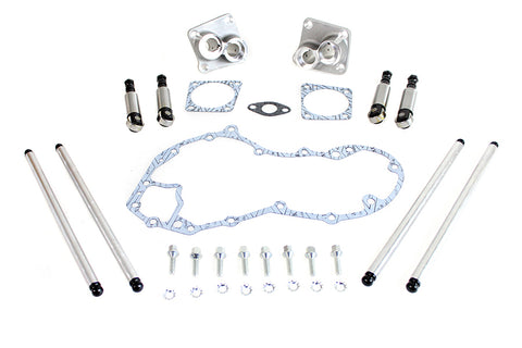 Chrome Tappet and Pushrod Kit - V-Twin Mfg.