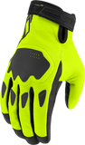 ICON Hooligan™ CE Gloves - Hi-Vis - Large 3301-4380