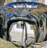 Harley davidson bearded skull fairing batwing