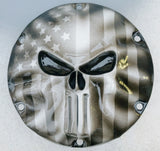 Sportster Punisher American Flag Harley derby cover