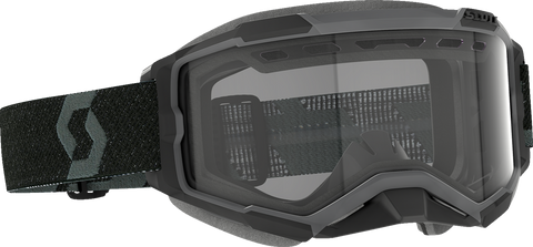 SCOTT Fury Snow Goggles - Black - Clear 278605-0001043