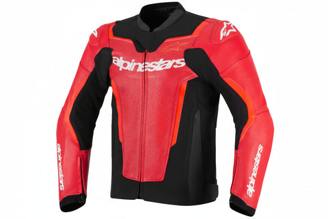 IN STOCK OPEN BOX ALPINESTARS Jacket Lthr Gp Force Air Flo Rd/Rd Fl 50 3100326-3155-50