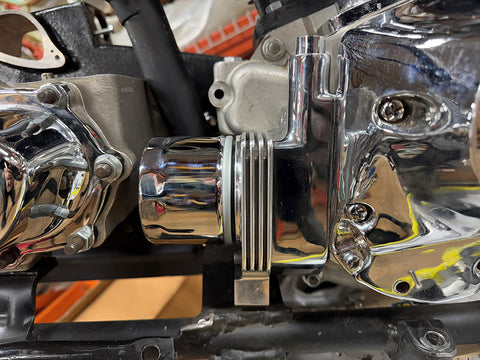 Oil Filter Pump Cover Plate - V-Twin Mfg.