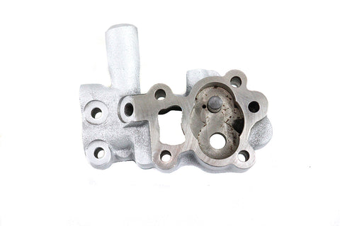 Knucklehead Oil Pump Body Silver - V-Twin Mfg.