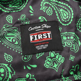 Tactical Emerald Men’s Motorcycle Leather Vest