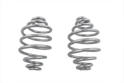 Chrome 5 inch Seat Spring Set - V-Twin Mfg.