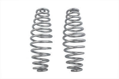Chrome 7-1/8 inch Seat Spring Set - V-Twin Mfg.