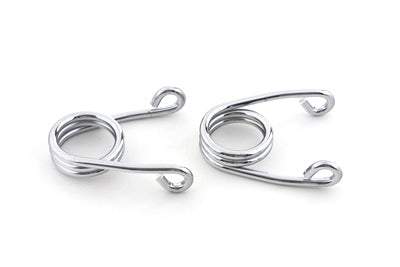 Chrome 2 inch Hair Seat Spring Set - V-Twin Mfg.
