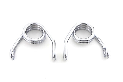 Chrome 3-1/2 inch Hair Seat Spring Set - V-Twin Mfg.