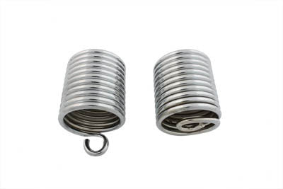 Chrome Auxiliary Seat Spring Set - V-Twin Mfg.
