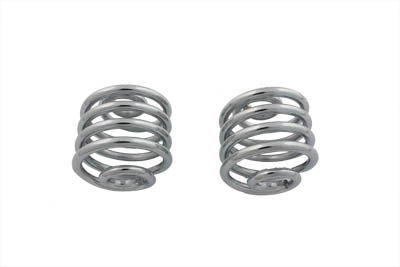 Chrome 2 inch Seat Spring Set - V-Twin Mfg.