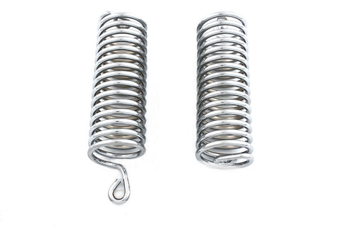 Chrome 7 inch Seat Spring Set - V-Twin Mfg.