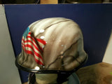 Harley Helmet Air Force Police Logo and American Flag