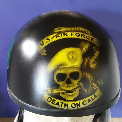Harley Air Force themed helmet