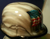 Harley Helmet Air Force Police Logo and American Flag