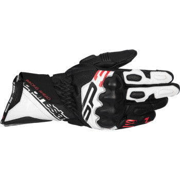 ALPINESTARS SP-3 Gloves - Black/White/Fluo Red - XL 3550925-1231-XL