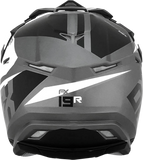 AFX FX-19R Helmet - Racing - Frost Gray - Large 0110-7075