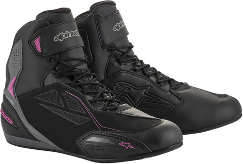 ALPINESTARS Faster-3 Drystar® Shoes - Black/Gray/Pink - US 9.5 25409191139-9.5