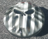 3D skull and flag on Harley touring fuel cap