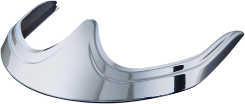 SHOW CHROME Fender Tip Accent - Chrome - Front 55-351