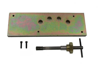 Crankshaft Bushing Plate Pilot and Reamer - V-Twin Mfg.
