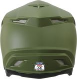 AFX FX-19R Helmet - Matte Olive - XL 0110-7043