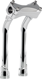 BILTWELL Risers - Murdock - Oversized - Pullback - 10" - Chrome 6414-105-10