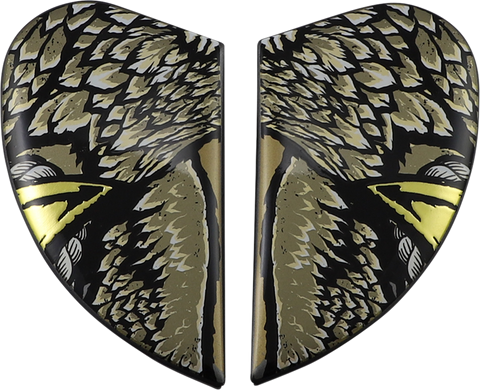 ICON Airform™ Side Plates - Semper Fi - Gold 0133-1291
