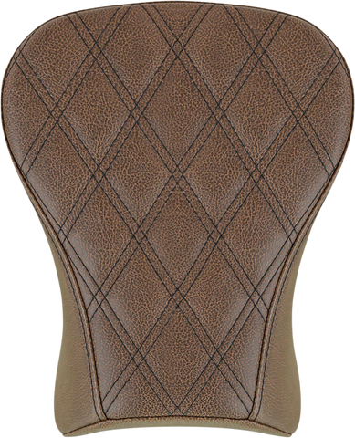 SADDLEMEN Renegade Pillion Pad - Touring - Lattice Stitched - Brown - FLSB/FXLR '18-'23 818-29-012BLS