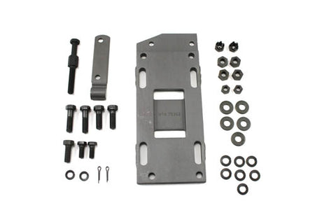 Transmission Mounting Plate Kit Parkerized - V-Twin Mfg.