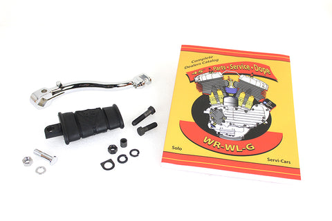 WL 45 inch Kick Starter Arm Assembly Chrome - V-Twin Mfg.