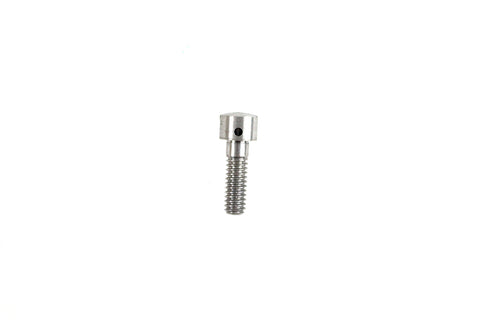 Transmission Case Vent Screw Zicad Plated - V-Twin Mfg.