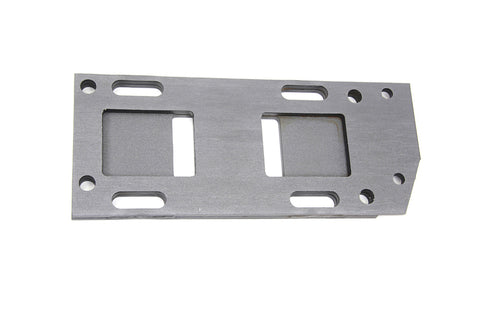 Replica Parkerized Transmission Mounting Plate - V-Twin Mfg.