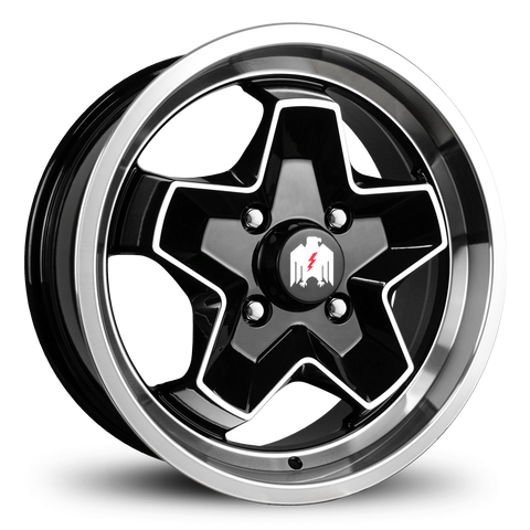 944 COOKIE CUTTER | Gloss Black Machined Face Edge