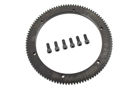 102 Tooth Clutch Drum Starter Ring Gear Bolt-On - V-Twin Mfg.