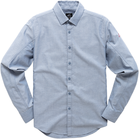 ALPINESTARS Ambition II Oxford Shirt - Blue - Large 12103110072L