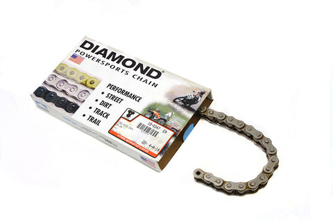 .530 120 Link Chain Nickel Plated - V-Twin Mfg.