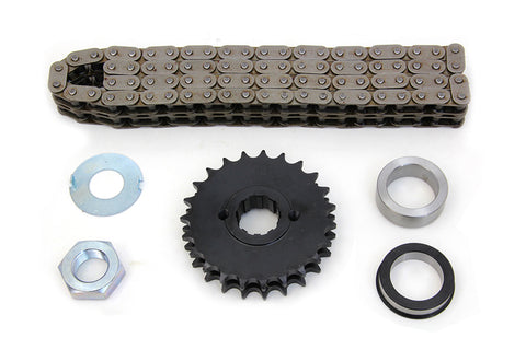23 Tooth Sprocket and Chain Kit - V-Twin Mfg.