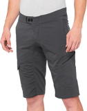 100% Ridecamp Shorts - Charcoal - US 34 40029-00010