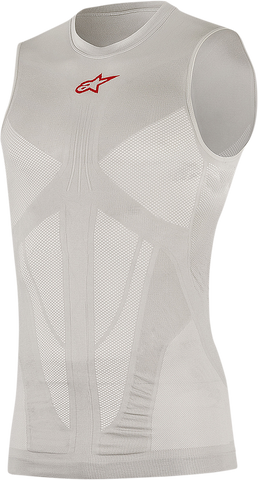 ALPINESTARS Tech Tank Summer - Silver/Red - XS/Small 1752017-198-X/S