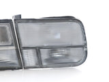 1996-2000 Honda Civic 2d Coupe Ek Jdm Clear 4pcs Rear Tail Light