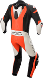 ALPINESTARS Missile Ignition v2 1-Piece Suit - Black/White/Red Fluorescent - US 40 / EU 50 3150222-1231-50