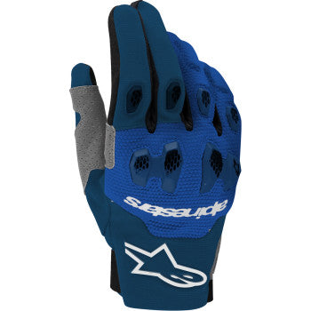 ALPINESTARS Pro-Dura Gloves - Navy/Bright Blue/White - XL 3560425-7174-XL