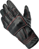 BILTWELL Borrego Gloves - Redline - Large 1506-0108-304