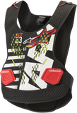 ALPINESTARS Sequence Chest Guard - Black/White/Red - M/L 6701819-123-ML