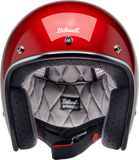 BILTWELL Bonanza Helmet - Metallic Cherry Red - XS 1001-351-201