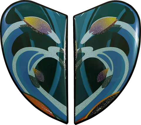 ICON Airframe Pro™ Side Plates - Koi - Blue 0133-1355