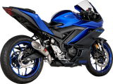 IN STOCK R3 AKRAPOVIC Slip-On Line Muffler - Titanium End Cap YZF-R3/MT-03 2022-2025  S-Y3SO6-IVOSS 1811-4327